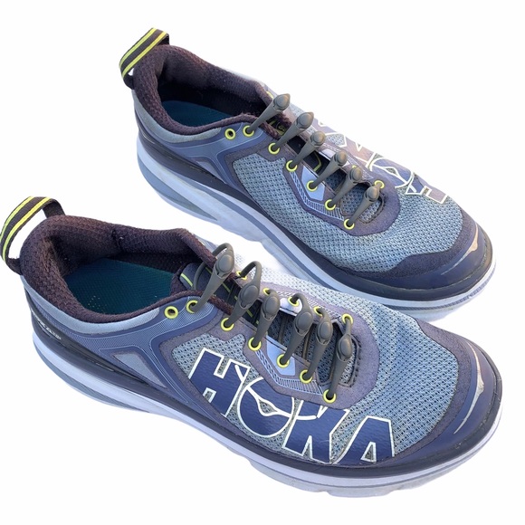 Hoka One One Shoes - Hoka One One Bondi 4 Running Shoe w Hickies Laces